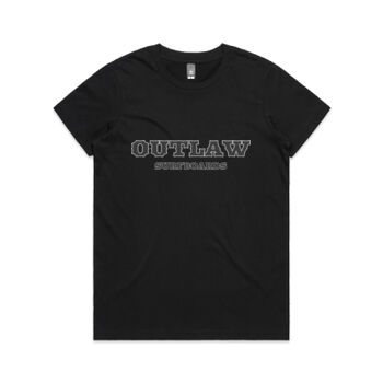 Outlaw Surfboards - Grey - Women's  (Regular Fit) Thumbnail