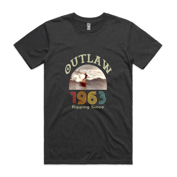 Outlaw - Ripping Since 1963 - AS Colour - Staple Crew Tee (Premium) Thumbnail